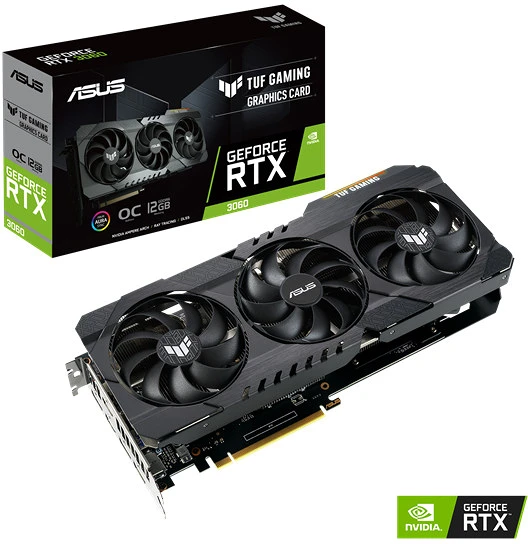 Asus TUF-RTX3060-O12G-V2-GAMING nagyítás