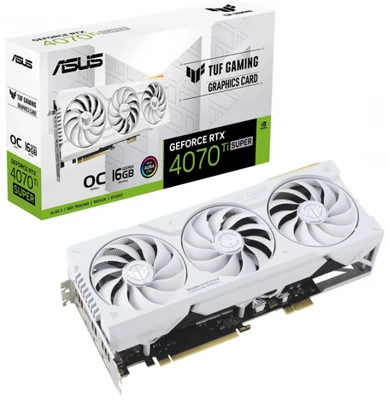 Asus TUF-RTX4070TIS-O16G-BTF-WHITE nagyítás