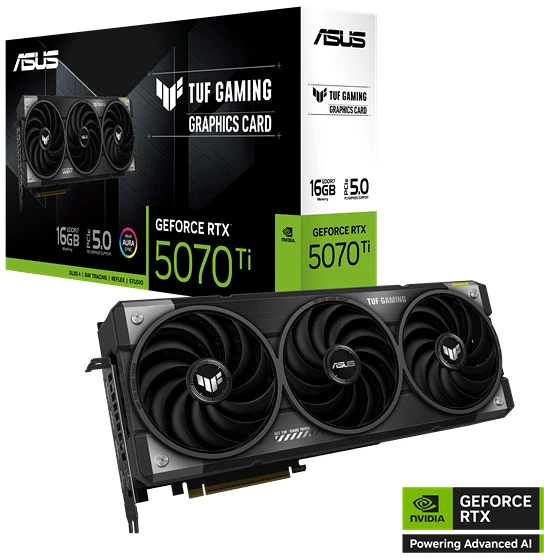 Asus TUF-RTX5070TI-16G-GAMING nagyítás