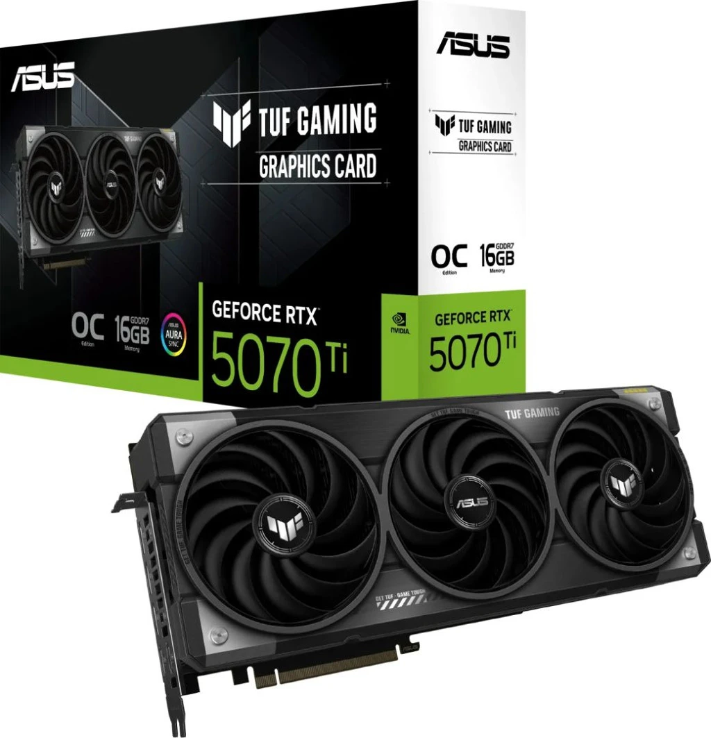 Asus TUF-RTX5070TI-O16G-GAMING nagyítás