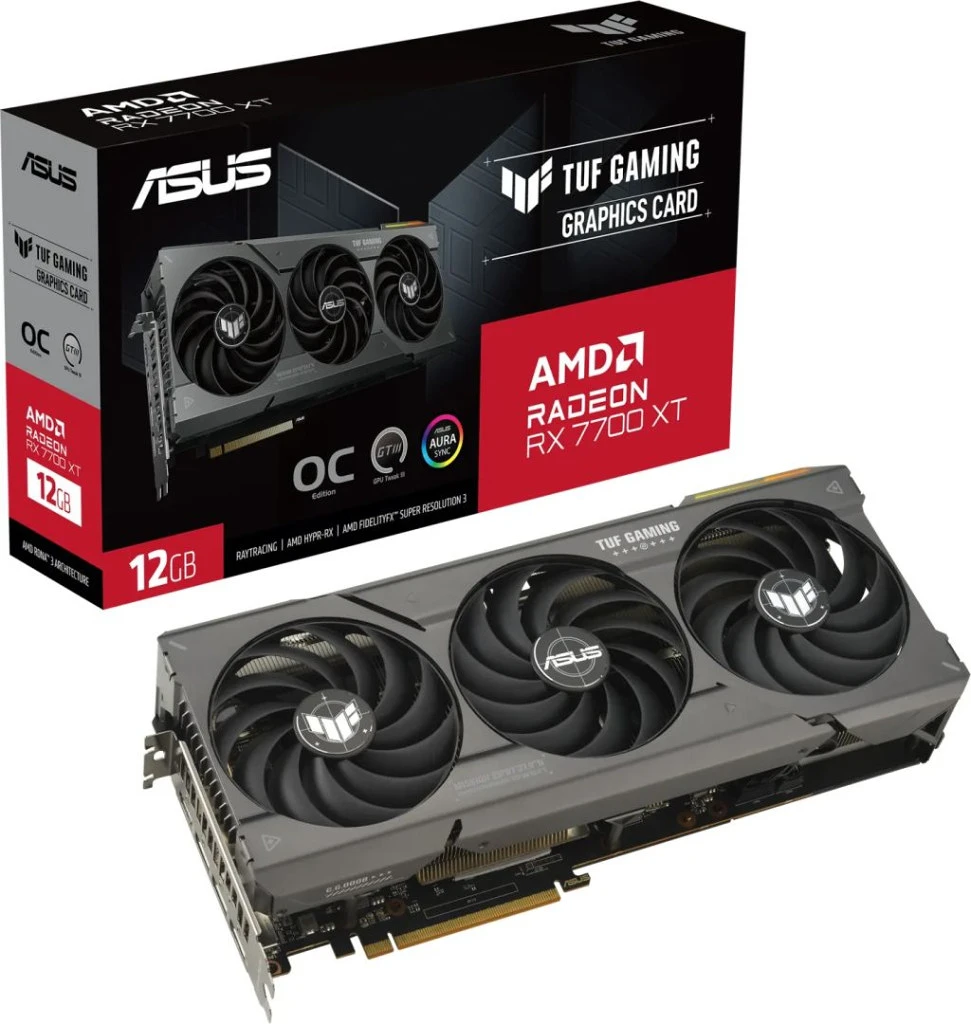Asus TUF-RX7700XT-O12G-GAMING nagyítás