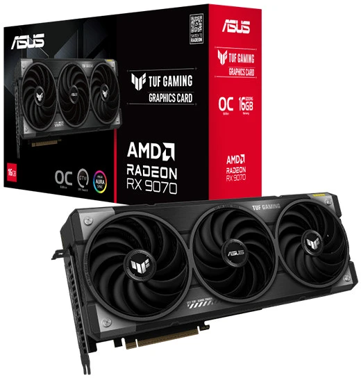 Asus TUF-RX9070-O16G-GAMING nagyítás