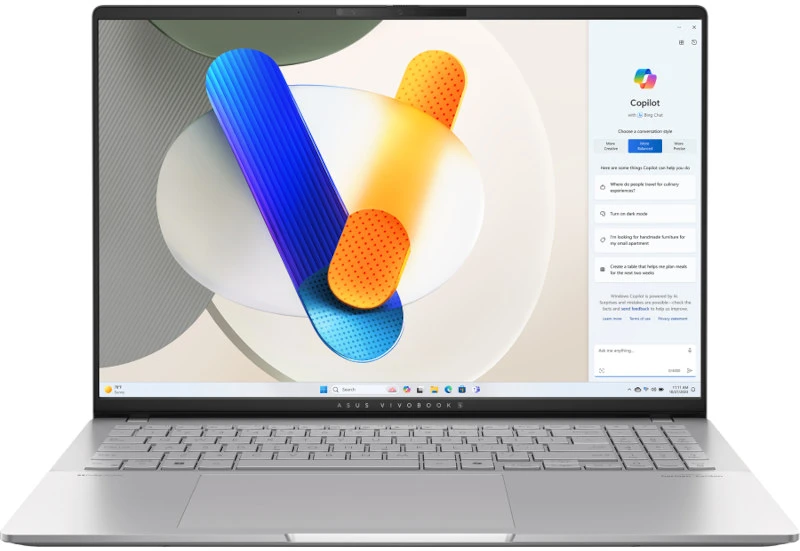 Asus VIVOBOOK S 16 OLED M5606KA M5606KA-RI046W LAPTOP nagyítás