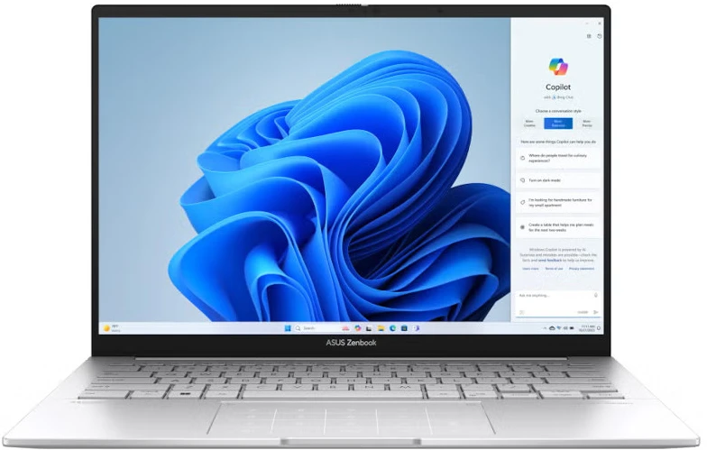 Asus ZENBOOK 14 OLED (UX3405) UX3405CA-ST1279-P328352 LAPTOP nagyítás