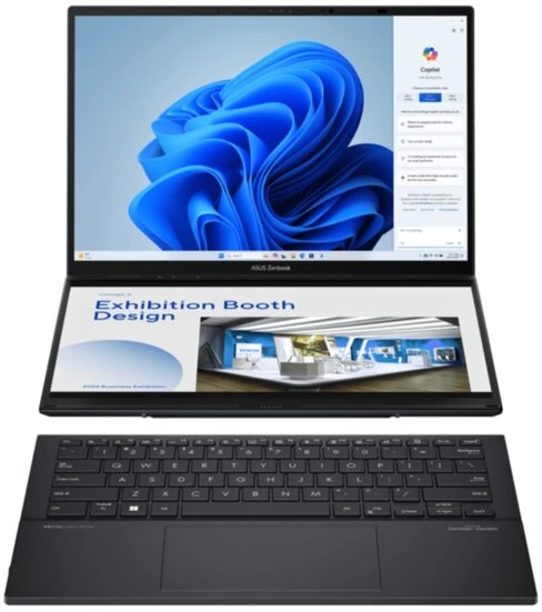 Asus ZENBOOK DUO OLED (2024) UX8406 UX8406CA-PZ123W-P253634 LAPTOP nagyítás