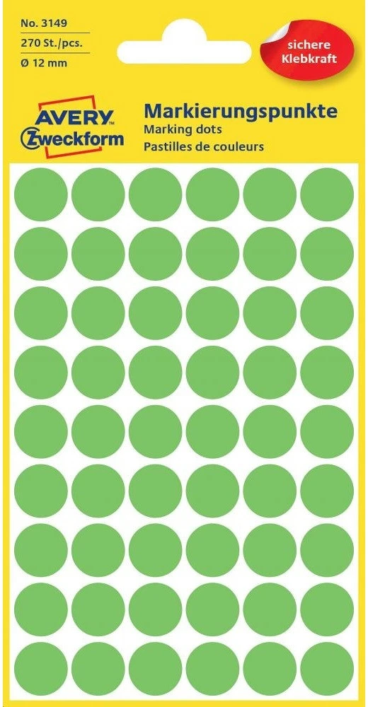 Avery 3149 nagyítás