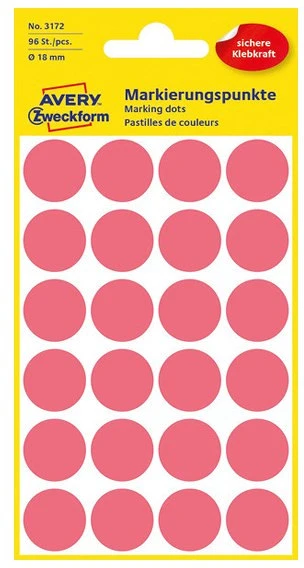 Avery 3172 nagyítás