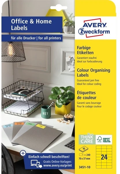 Avery 3451-10 nagyítás