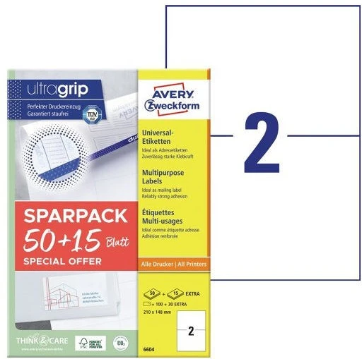 Avery 65 LAP, 2 nagyítás