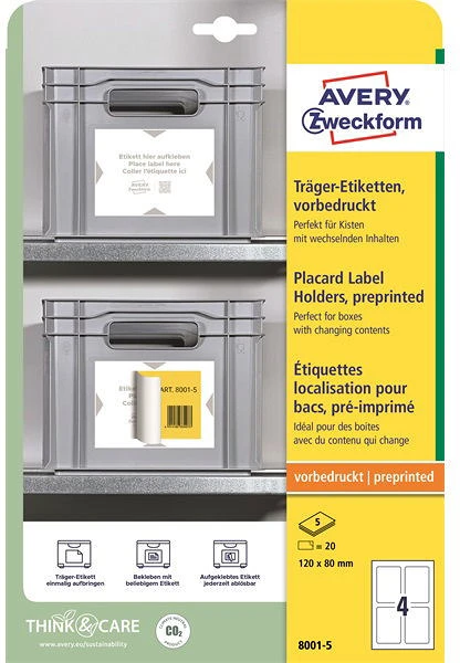 Avery 8001-5 nagyítás