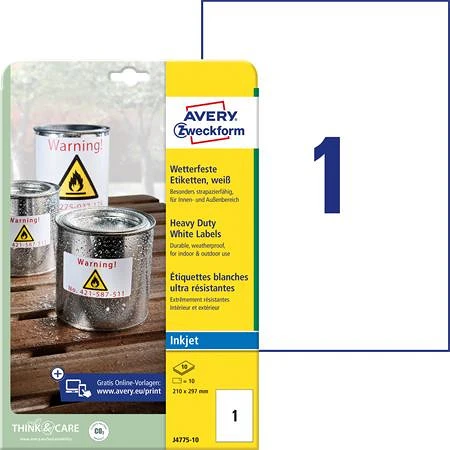 Avery J4775-10 nagyítás