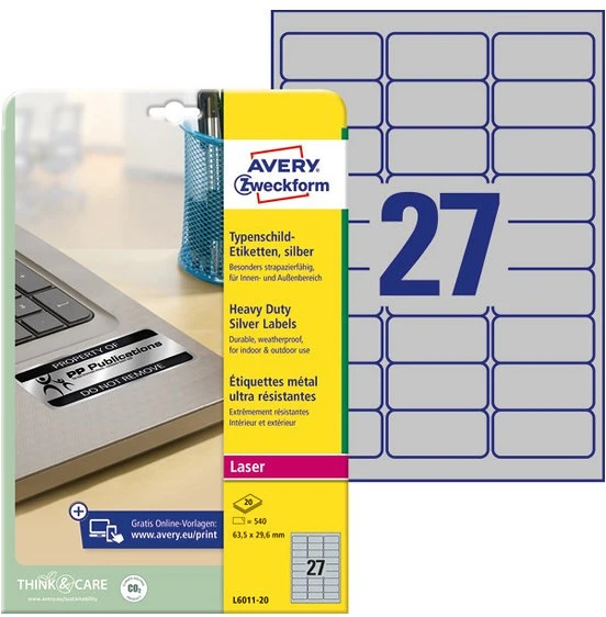 Avery L6011-20 nagyítás