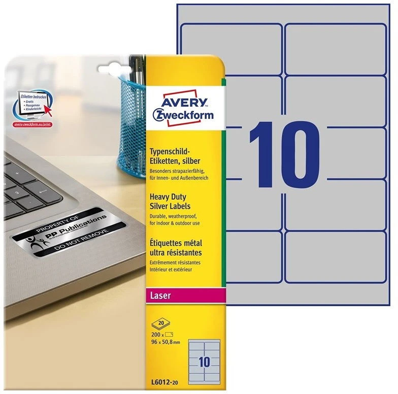 Avery L6012-20 nagyítás