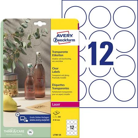 Avery L7787-25 nagyítás