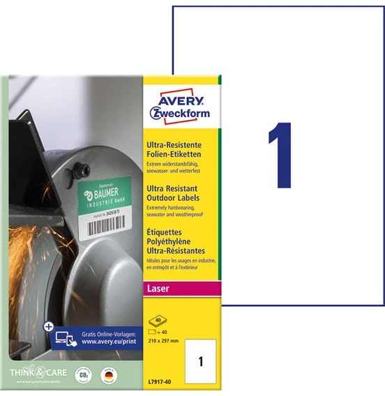 Avery L7917-40 nagyítás