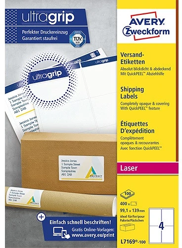 Avery PPP1061-2130 nagyítás