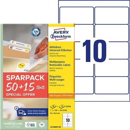 Avery SPARPACK