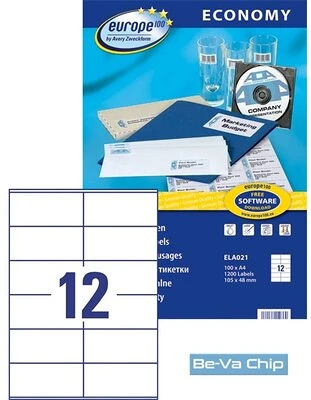 Avery ELA021 nagyítás