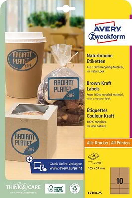 Avery L7108-25 nagyítás