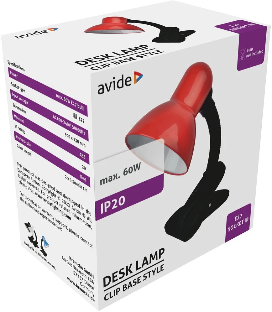 Avide ABDL-CLIP-R-60W nagyítás
