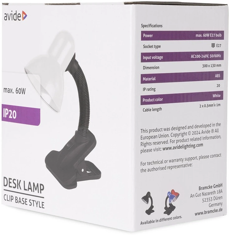 Avide ABDL-CLIP-W-60W nagyítás