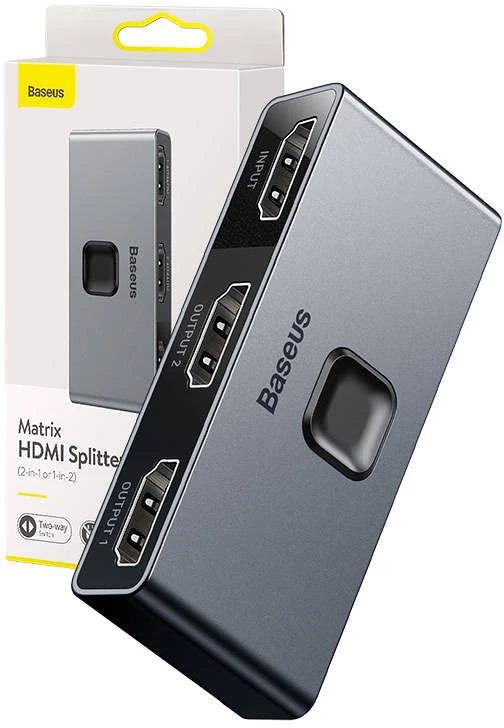 Baseus 2X1 / 1X2, 4K nagyítás