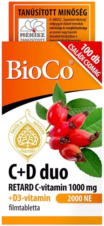 Bioco 1000MG + D3-VITAMIN 2000NE nagyítás