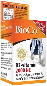 Bioco D3-VITAMIN 2000 NE 100 nagyítás