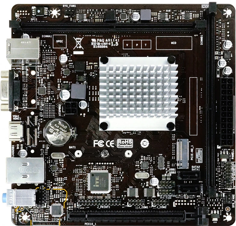 Biostar J4125NHU nagyítás