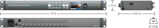 Blackmagic design VHUBSMTCS6G1212 nagyítás
