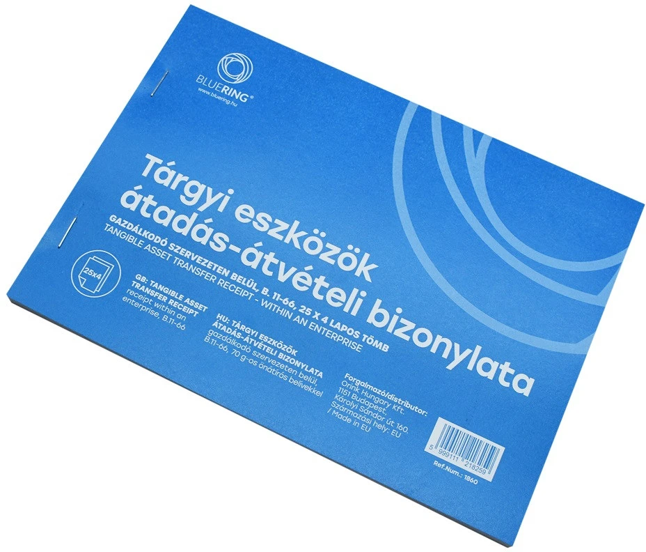 <span itemprop='brand'>Bluering</span> <span itemprop='sku'>25X4LAPOS A5</span> nagyítás
