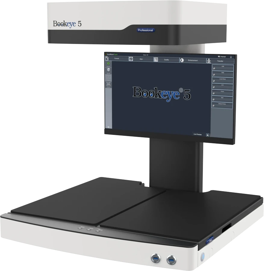Booktek BE5-V2-PRO nagyítás