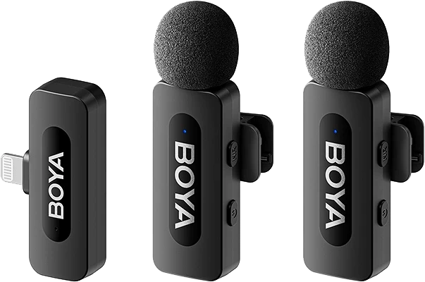 Boya BY-V2 nagyítás