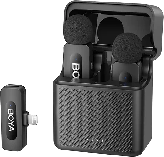 Boya BY-V3 nagyítás