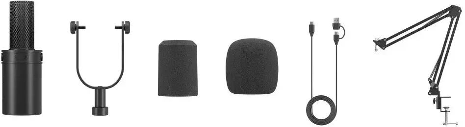 Boya CASTMIC P60B - XLR ÉS USB nagyítás