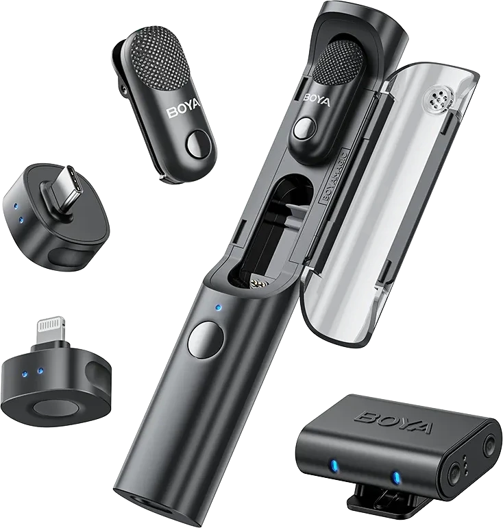 Boya MAGIC-02 nagyítás