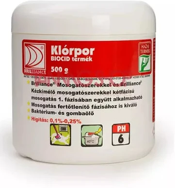 <span itemprop='brand'>Brilliance</span> <span itemprop='sku'>klórpor 700 g</span> nagyítás