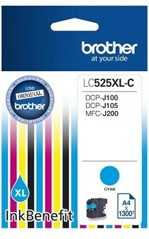 Brother LC525XLC nagyítás