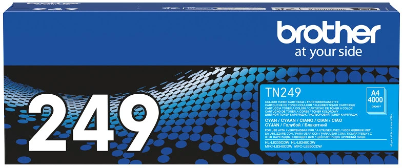 Brother TN249C nagyítás