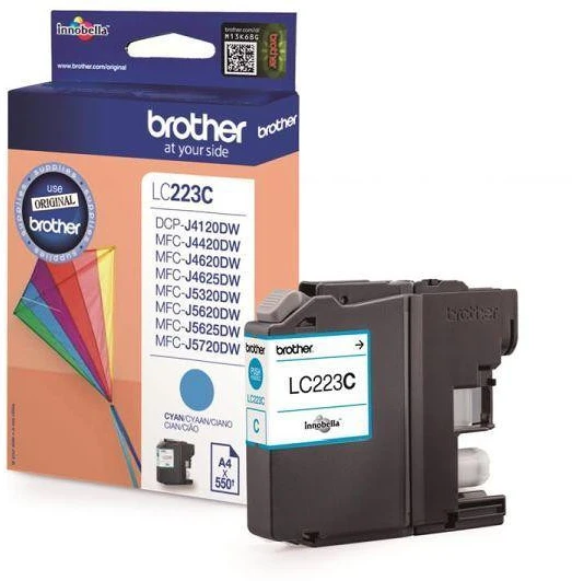 Brother LC223 KÉK nagyítás