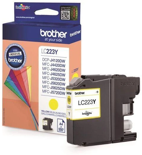Brother LC223 SÁRGA nagyítás
