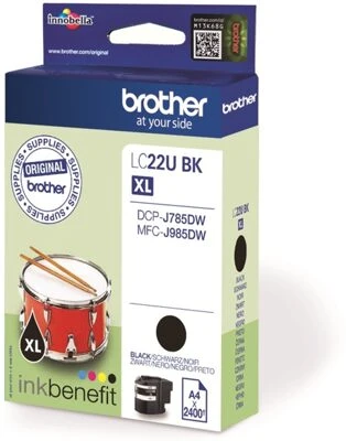 Brother LC22UBK nagyítás