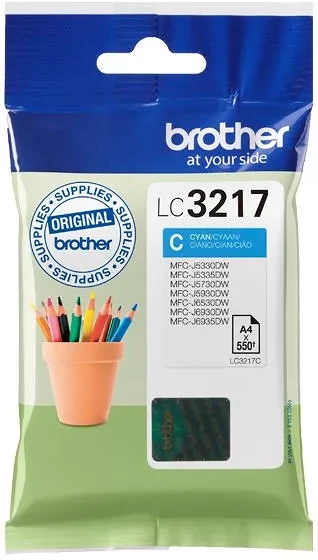 Brother LC3217 KÉK nagyítás