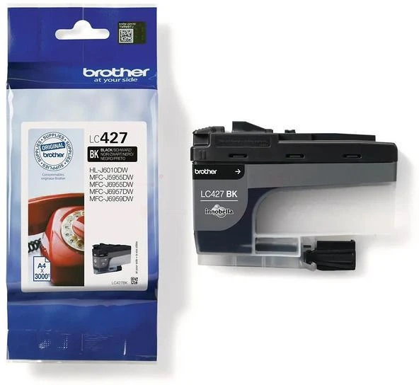 Brother LC427BK nagyítás