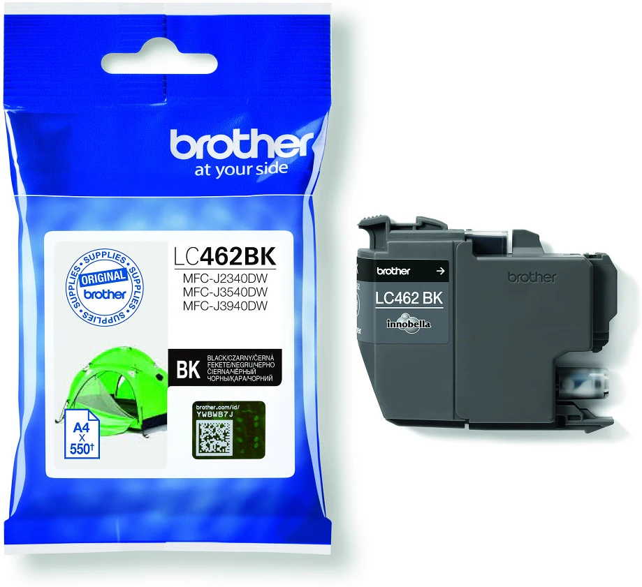 Brother LC462BK nagyítás