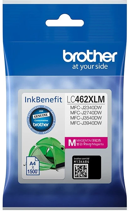 Brother LC462XLM nagyítás