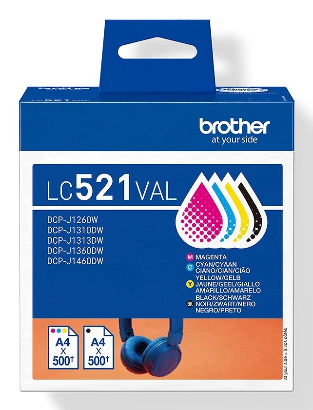 Brother LC521VAL nagyítás