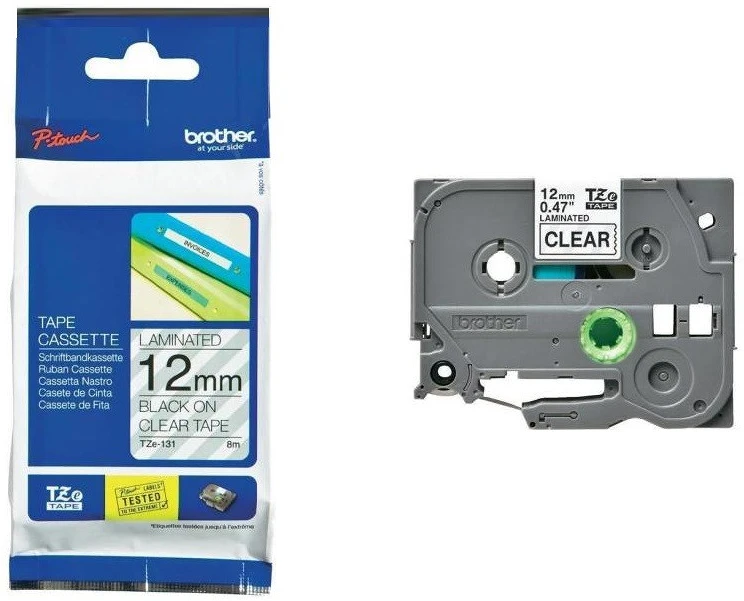 Brother TZE131 nagyítás