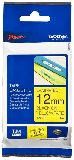 Brother TZE631 nagyítás