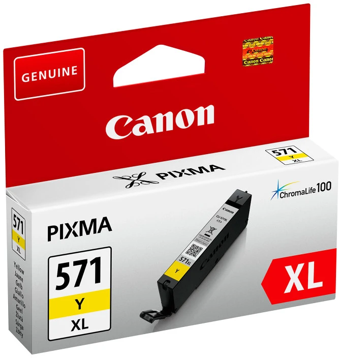 Canon 1LB CLI-571XL Y nagyítás